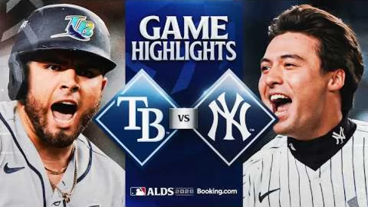 Tampa Bay elimina a Yankees con victoria 4-3 en el Bronx | Instantáneas del juego 3 completo de ALDS Series de RAYS vs. YANKEES: 7 de octubre 2026 MLB Postemporada