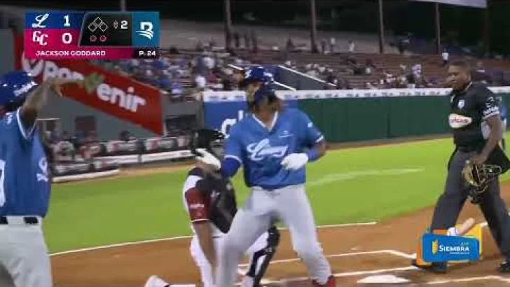 LIDOM highlights: Poderoso cuadrangular de Kevin Alcántara