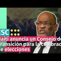 Haití anuncia un Consejo de Transición para la celebración de elecciones