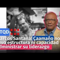 Marcos Santana: Caamaño no tuvo estructura ni capacidad para administrar su liderazgo