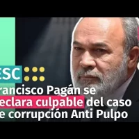 Francisco Pagán se declara culpable del caso de corrupción Anti Pulpo