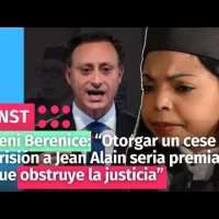 Yeni Berenice: “Otorgar un cese de prisión a Jean Alain seria premiar al que obstruye la justicia”
