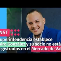 Superintendencia establece Jairo González y su socio no están registrados en el Mercado de Valores
