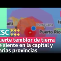Temblor de tierra sacude Peravia, Santo Domingo y otras provincias