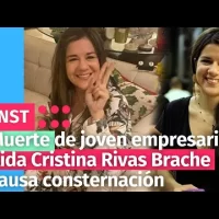 Muerte de joven empresaria Aida Cristina Rivas Brache causa consternación