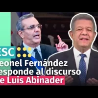 Leonel Fernández responde al discurso de Luis Abinader con andanada de críticas
