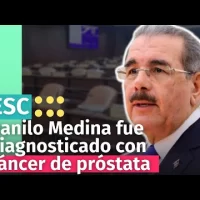 Danilo Medina informa que fue diagnosticado con cáncer de próstata