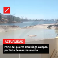 Parte del puerto Don Diego colapsó por falta de mantenimiento