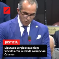Diputado Sergio Moya niega vínculos con la red de corrupción Calamar