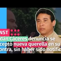 Adán Cáceres denuncia se aceptó nueva querella en su contra, sin haber sido notificado