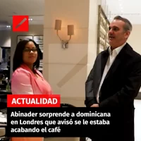 Abinader sorprende a dominicana en Londres que avisó se le estaba acabando el café