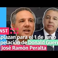 Aplazan para el 1 de junio apelación de Donald Guerrero y José Ramón Peralta