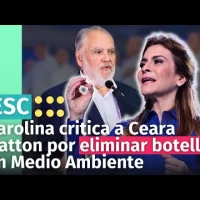 Carolina Mejía también critica al ministro Miguel Ceara por eliminar botellas en Medio Ambiente