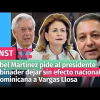 Abel Martínez pide al presidente Abinader dejar sin efecto nacionalidad dominicana a Vargas Llosa