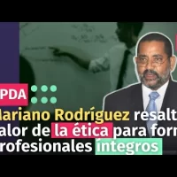 Mariano Rodríguez resalta valor de la ética para formar profesionales íntegros