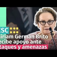 Miriam Germán Brito recibe apoyo de organizaciones y ciudadanos ante ataques y amenazas