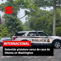 Detenido pistolero cerca de casa de Obama en Washington