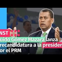 Guido Gómez Mazara lanza precandidatura a la presidencia por el PRM