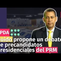 Guido propone un debate de precandidatos presidenciales del PRM