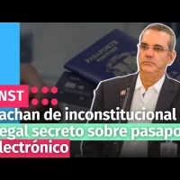 Tachan de inconstitucional e ilegal secreto sobre pasaporte electrónico