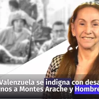 Sonia Valenzuela se indigna con desatención de gobiernos a Montes Arache y Hombres Ranas