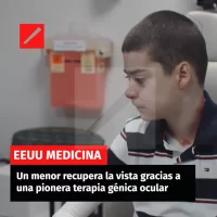 Un menor recupera la vista gracias a una pionera terapia génica ocular
