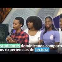 Estudiantes dominicanos comparten sus experiencias de lectura