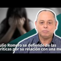 Julio Romero se defiende de las críticas por su relación con una menor hace 14 años