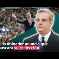 Luis Abinader anuncia que buscará su reelección