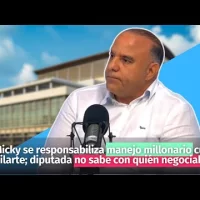 Micky se responsabiliza manejo millonario cuentas Pilarte; diputada no sabe con quién negociaba