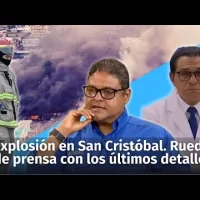 Explosión en San Cristóbal. Rueda de prensa con los últimos detalles