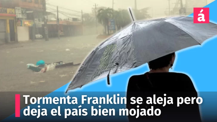 Tormenta Franklin: cómo estará el clima en la República Dominicana HOY