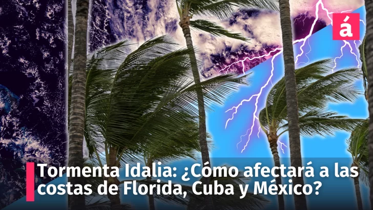 Tormenta tropical Idalia: ¿Cómo afectará a las costas de Florida, Cuba y México?