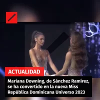 Mariana Downing, de Sánchez Ramírez, se ha convertido en la nueva Miss República Dominicana Universo 2023