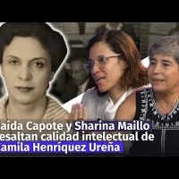 Zaida Capote y Sharina Maillo valoran y resaltan calidad intelectual de Camila Henríquez Ureña