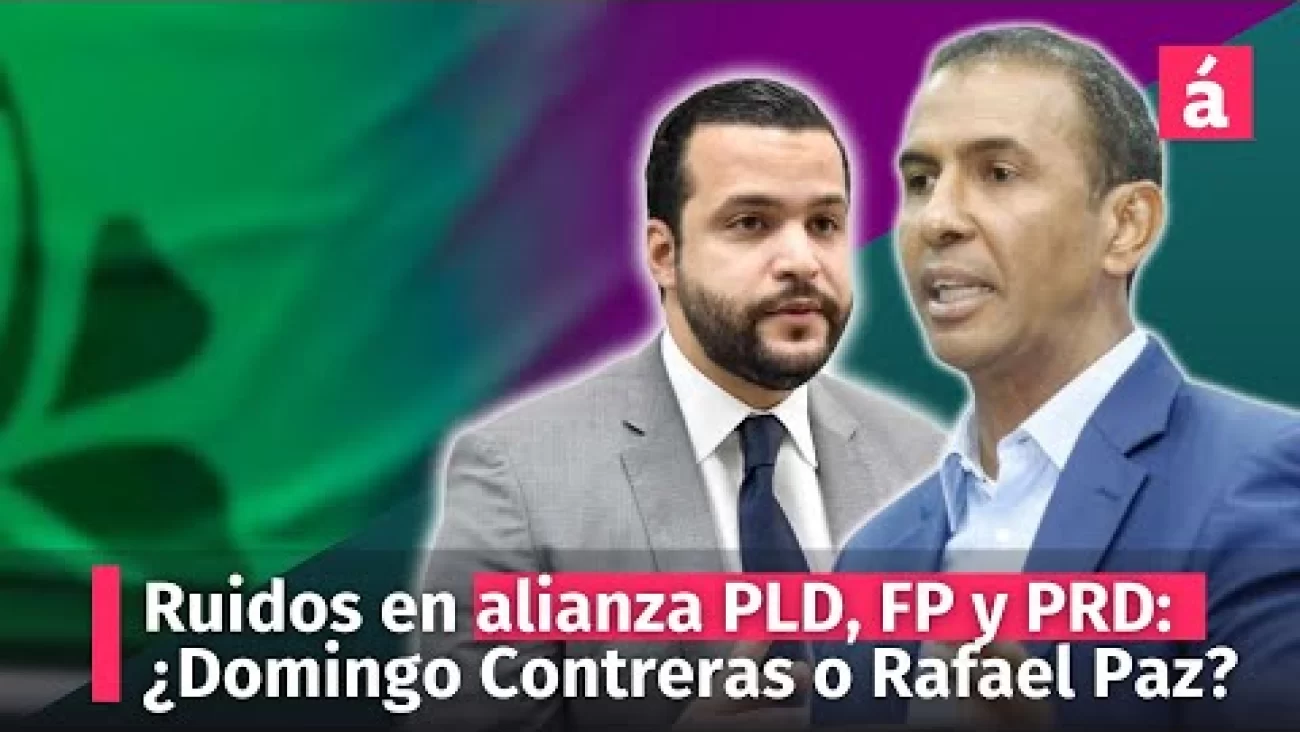 Ruidos en la alianza PLD, FP y PRD en el Distrito Nacional ¿Domingo ...