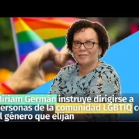 Miriam Germán instruye dirigirse a personas de la comunidad LGBTIQ con el género que elijan