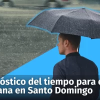 Pronóstico del tiempo para esta semana en Santo Domingo