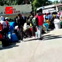 Familias haitianas optan por el regreso voluntario a su país por la frontera de Dajabón