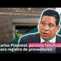 Carlos Pimentel dijo aún persiste falsificación de documentos para obtener registro de proveedores