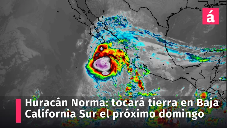 Huracán Norma ctg. 4: tocará tierra en Baja California Sur el próximo domingo. Aquí el pronóstico, impacto y precauciones