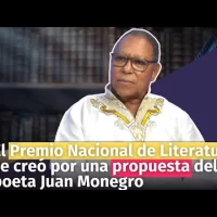 El Premio Nacional de Literatura se creó por una propuesta del poeta Juan Monegro