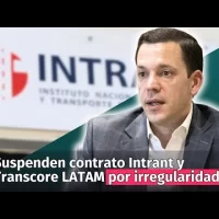 Contrataciones Públicas suspende contrato entre Intrant y Transcore LATAM