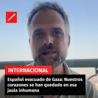 Español evacuado de Gaza- Nuestros corazones se han quedado en esa jaula inhumana