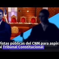 Consejo Nacional de la Magistratura evalúa  los aspirantes al Tribunal Constitucional