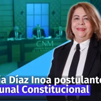 Sonia Díaz Inoa, postulante al Tribunal Constitucional ante Consejo Nacional de la Magistratura