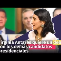Virginia Antares quiere un debate con los demás candidatos presidenciales