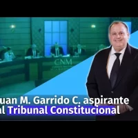 Juan M. Garrido C. se postula al Tribunal Constitucional ante el Consejo Nacional de la Magistratura