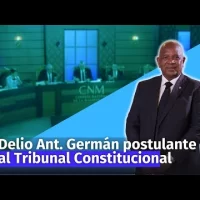 Postulante al Tribunal Constitucional Delio Ant. Germán ante el Consejo Nacional de la Magistratura