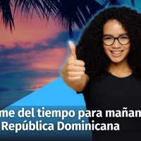 Informe del tiempo para mañana martes en la República Dominicana